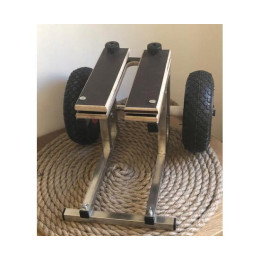 Тележка для мотора 8-15 лс подпружиненная BAY