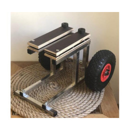 Тележка для мотора 8-15 лс подпружиненная BAY