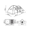 Палатка RSP House 4 для туризма и кемпинга