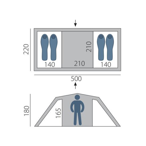 Палатка BTrace Arten Gemini