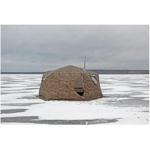 Всесезонная палатка-шатер Берег Куб Гексагон (двухслойная)