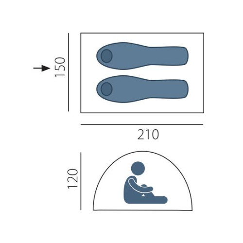 Палатка BTrace Arten Space