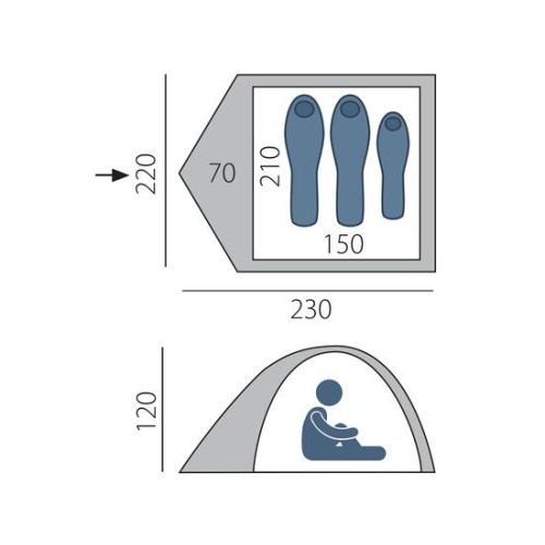 Палатка BTrace Arten Track