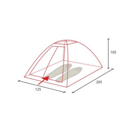 Палатка Golden Shark Simple 2