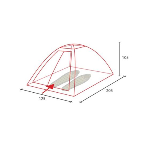 Палатка Golden Shark Simple 2