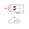 Палатка Универсальная Totem Bluebird 2 (V2)
