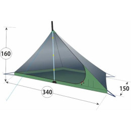 Комплект ЛОТОС 5 Мансарда М + Внутренняя палатка + Пол влагозащитный + Стойки
