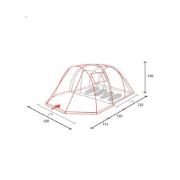 Палатка Golden Shark Adria 4