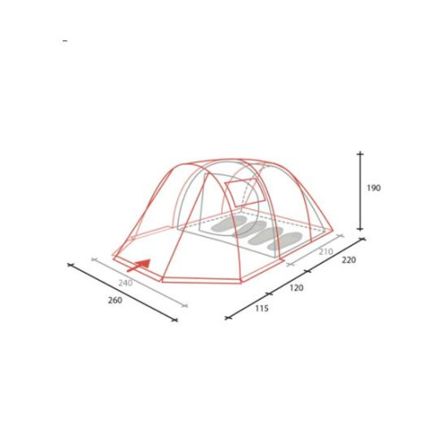 Палатка Golden Shark Adria 4