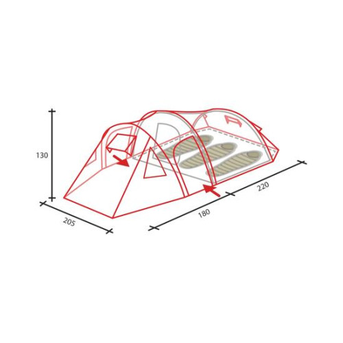 Палатка Golden Shark Next 3 v2 серая