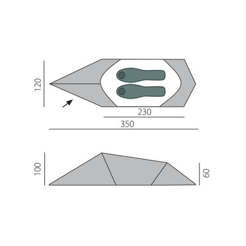 Палатка BTrace Crank 2