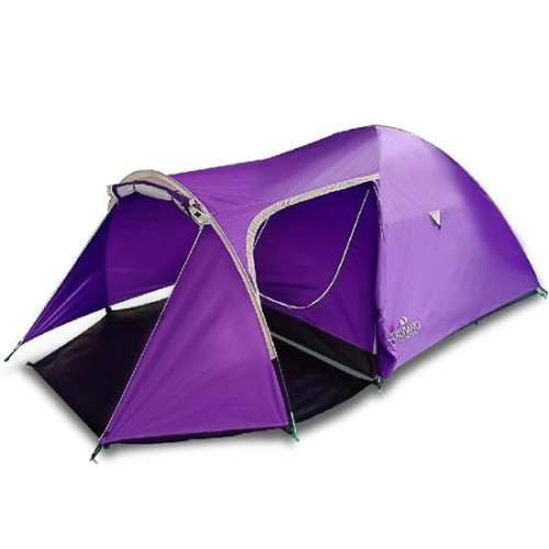 Палатка туристическая ACAMPER MONSUN 4-местная 3000 мм/ст фиолетовый