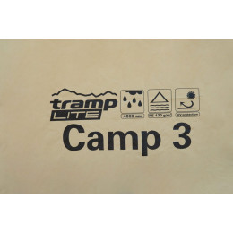 Палатка Универсальная Tramp Lite Camp 3 Sand (V2)
