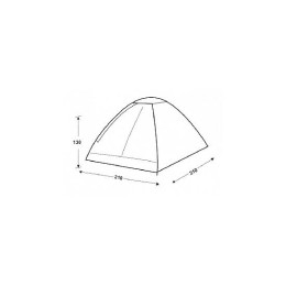 Палатка KingCamp Monodome Fiber 3010 Green