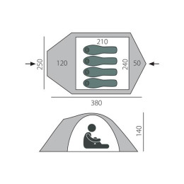 Палатка BTrace Challenge 4