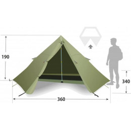 Внешняя палатка Лотос Пирамида-2