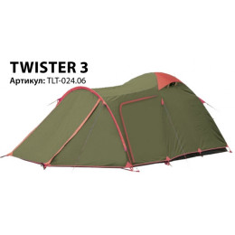 Палатка Универсальная Tramp Lite Twister 3 (V2)