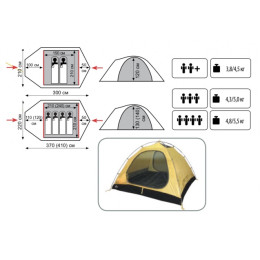 Палатка Универсальная Tramp Lair 2 (V2)