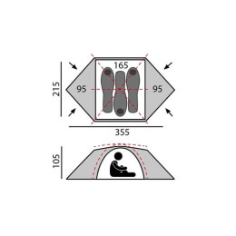 Палатка BTrace Atlant 3