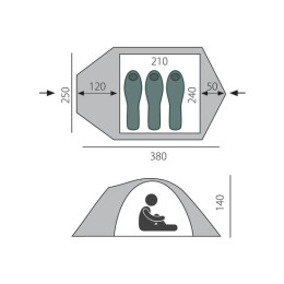 Палатка BTrace Shield 4