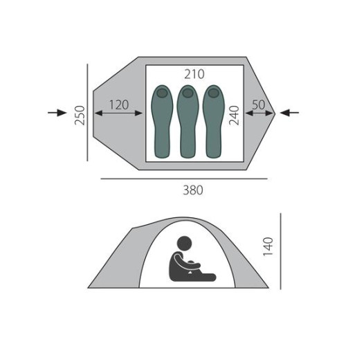 Палатка BTrace Shield 4