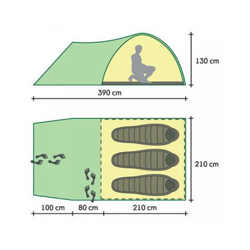 Палатка Golden Shark Pana 3