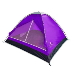 Палатка туристическая ACAMPER Domepack 4-х местная фиолетовый