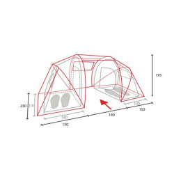 Палатка Golden Shark Premium 4