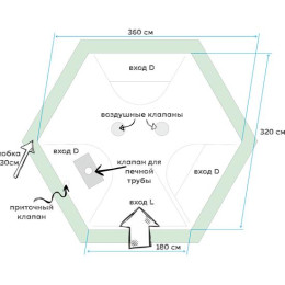 Универсальная палатка Лотос 5У Шторм (Оливковый)