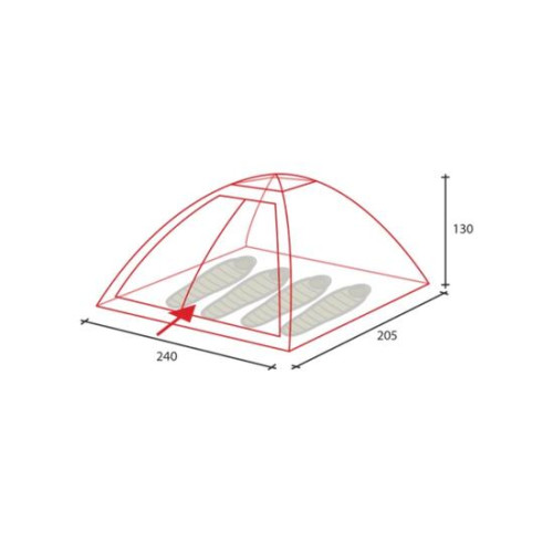 Палатка Golden Shark Simple 4