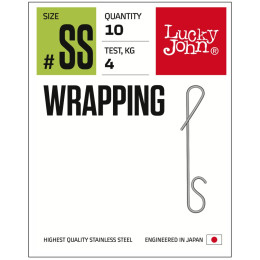 Соединители безузл. LJ Pro Series WRAPPING 001SS 04кг 8шт.
