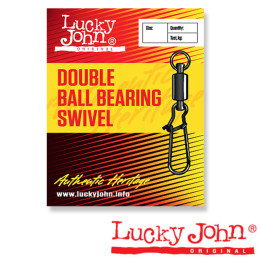 Вертлюги c застеж. и подш. Lucky John DOUBLE BALL BEARING AND FASTLOCK 003 3шт.