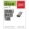 Трубочки обжимные LJ Pro Series DOUBLE LEADER SLEEVER 010, длина 08мм 10шт.