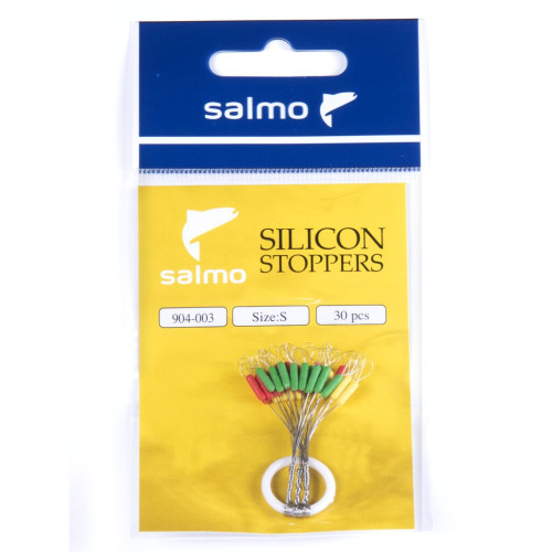Стопоры силикон. Salmo р.001L 30шт.