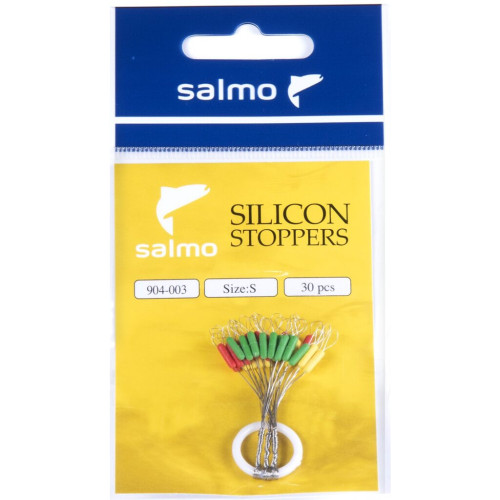 Стопоры силикон. Salmo р.001L 30шт.