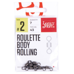 Вертлюги LJ Pro Series ROULETTE BODY ROLLING 008 10шт.