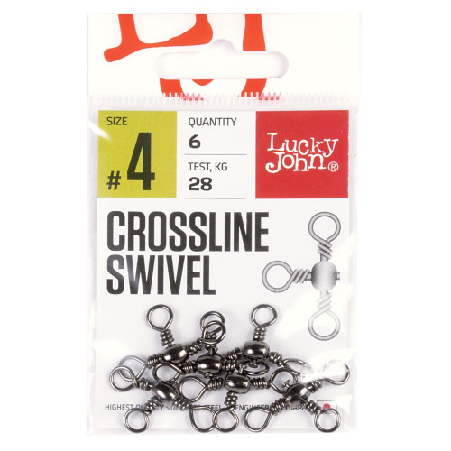 Вертлюги трехстор. LJ Pro Series CROSSLINE SWIVEL 010 10шт.