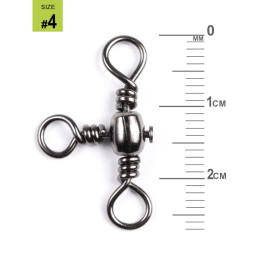 Вертлюги трехстор. LJ Pro Series CROSSLINE SWIVEL 010 10шт.