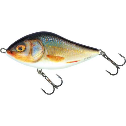Воблер тонущ. джеркбейт Salmo SLIDER S SD-070-SI-BLA
