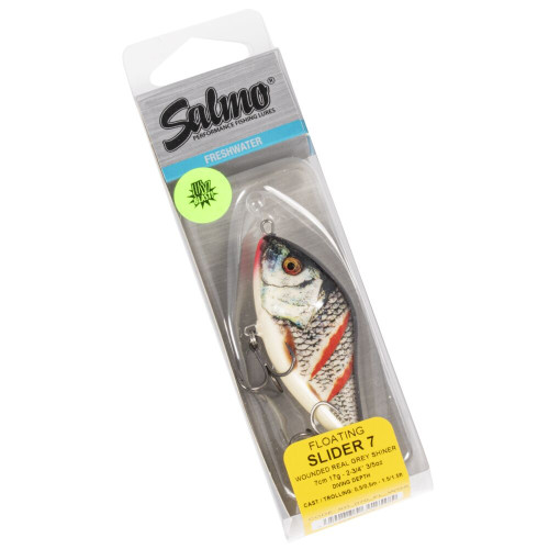 Воблер плав. джеркбейт Salmo SLIDER F SD-070-FL-GRT