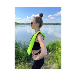 Жилет автоматический спасательный LifeJacket салатовый