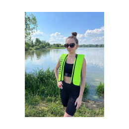 Жилет автоматический спасательный LifeJacket салатовый