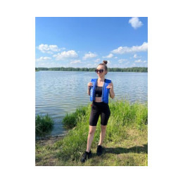 Жилет автоматический спасательный LifeJacket синий