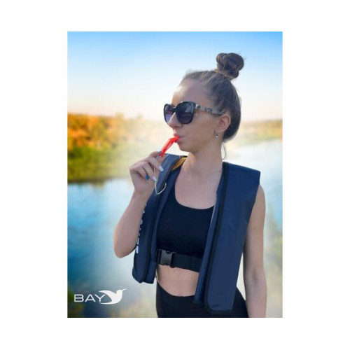 Жилет автоматический спасательный LifeJacket темно-синий