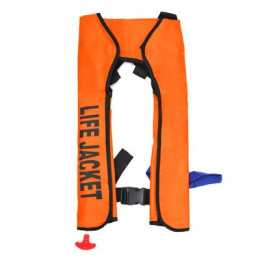 Самонадувающийся спасательный жилет Life Jacket (чёрный)