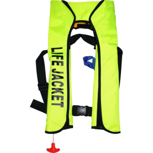 Самонадувающийся спасательный жилет Life Jacket (чёрный)