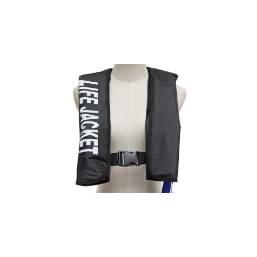 Самонадувающийся спасательный жилет Life Jacket (чёрный)