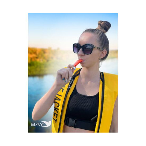 Жилет автоматический спасательный LifeJacket желтый