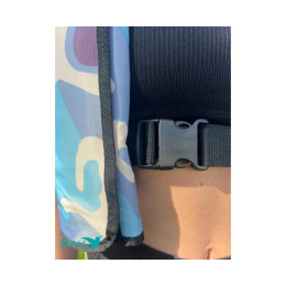 Жилет автоматический спасательный LifeJacket камуфляж голубой