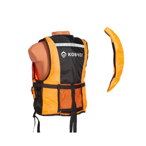 Жилет спасательный Ковчег Премиум 2XL-3XL до 115 кг оранжевый